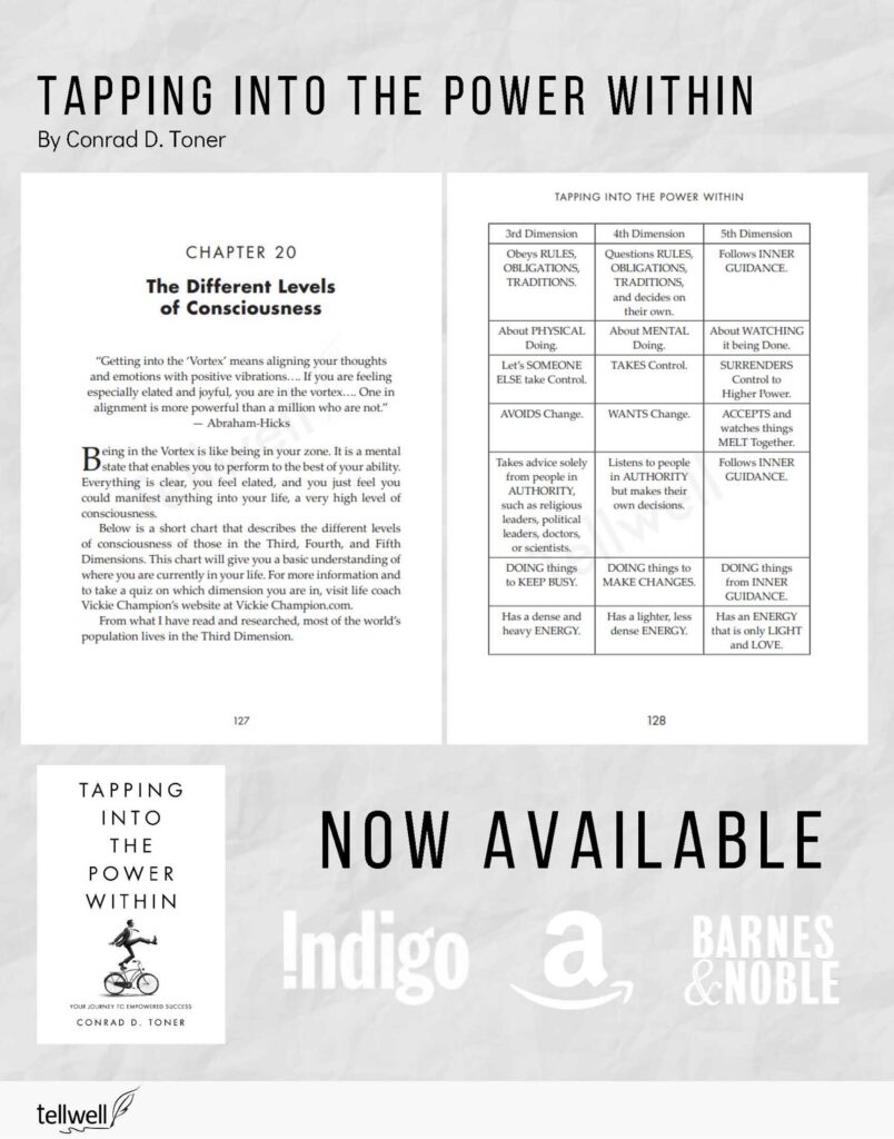 tapping into the power within by author conrad toner